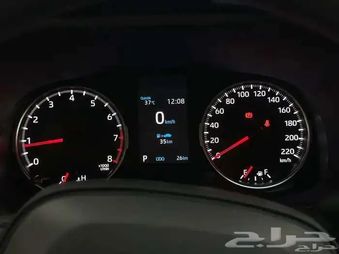 تويوتا راف فور XLE نص فل 2025 جميع الالوان كاش واقساط 7