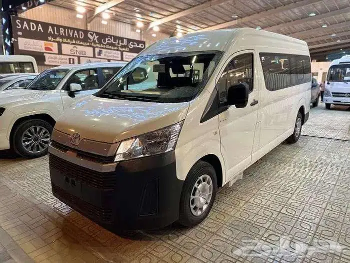 تويوتا هايس 13راكب بنزين خليجي قير عادي 2026 كاش وتقسيط 6