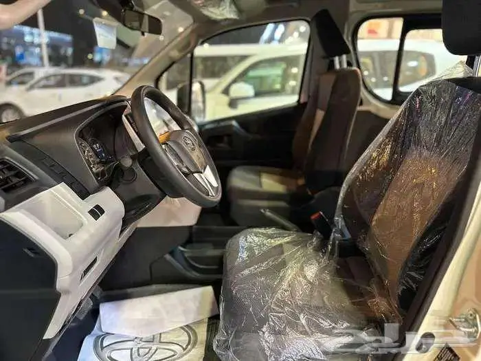 تويوتا هايس 13راكب بنزين خليجي قير عادي 2026 كاش وتقسيط 1