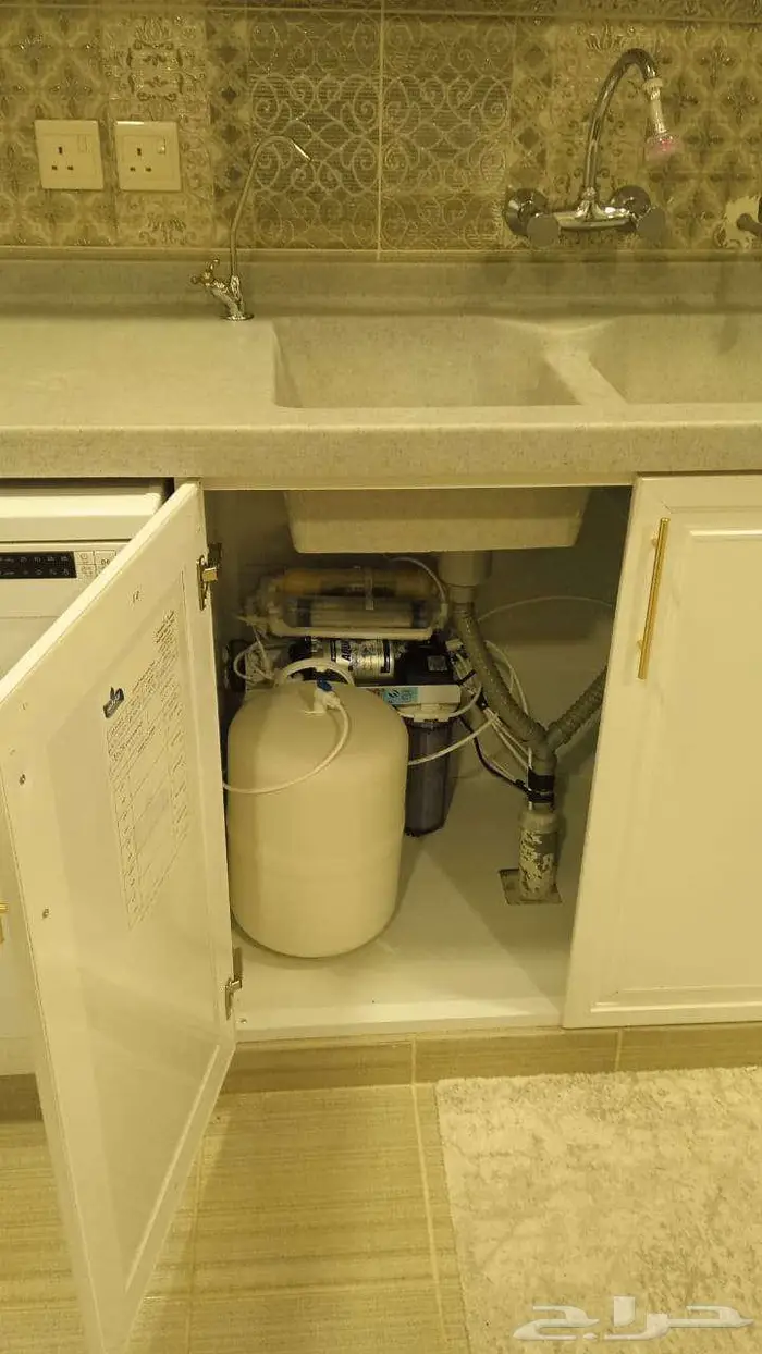 عرض خاص فلتر ماء 7 مراحل شامل التركيب توصيل سريع ضمان سنتين 3