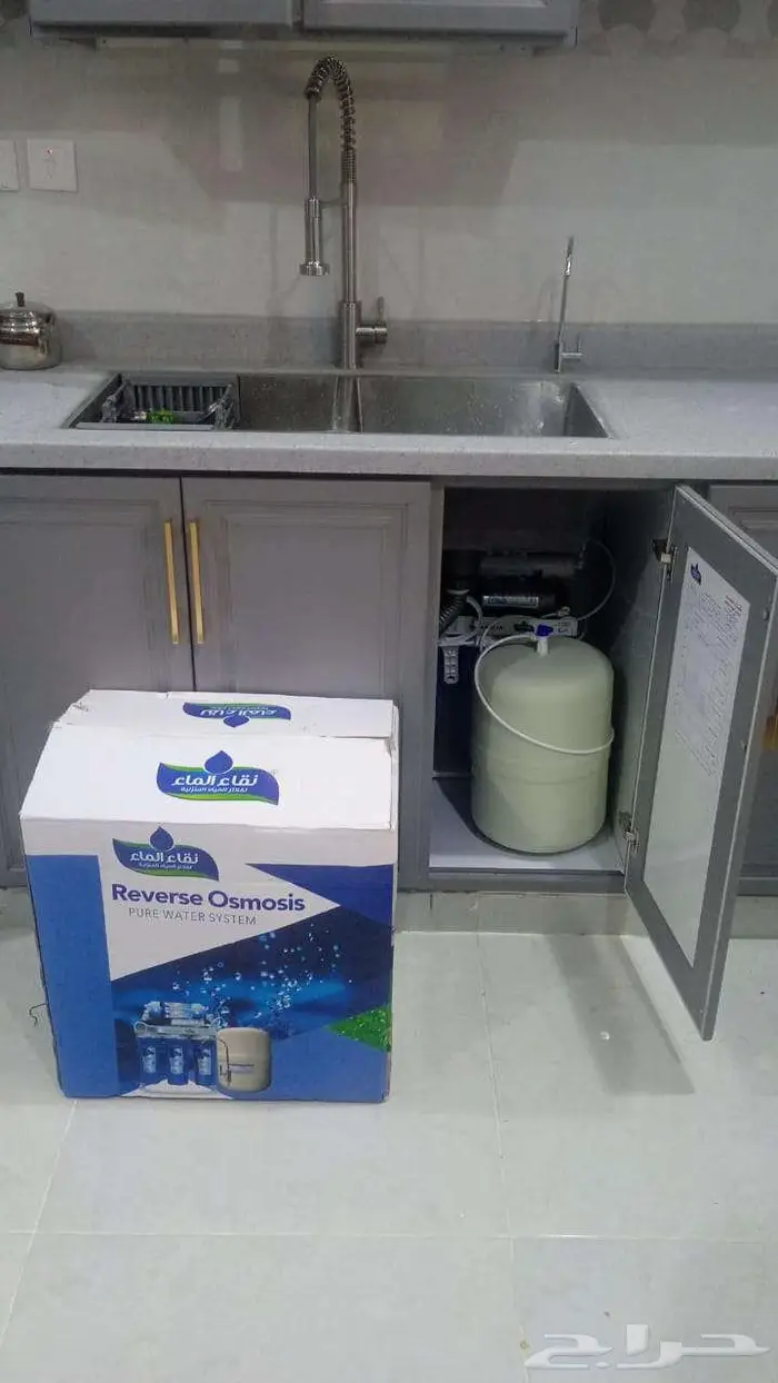 عرض خاص فلتر ماء 7 مراحل شامل التركيب توصيل سريع ضمان سنتين 1