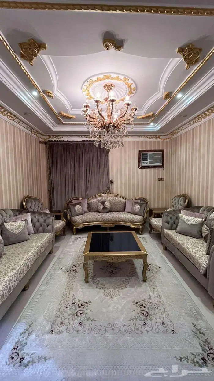 شقة مفروشة فاخرة بحوش للايجار خلف ثانوية الفواز 2