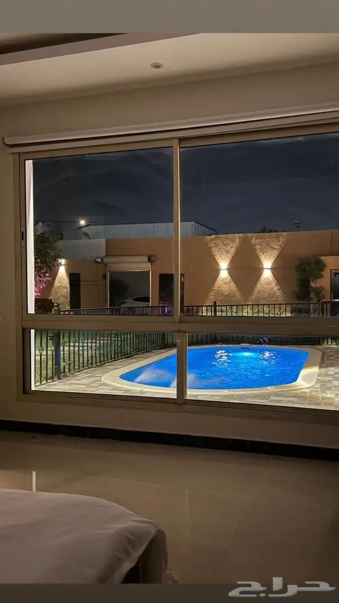 شاليه كنوز الرمال شباب وعوايل مسبحين وألعاب أطفال والعاب ماي 6