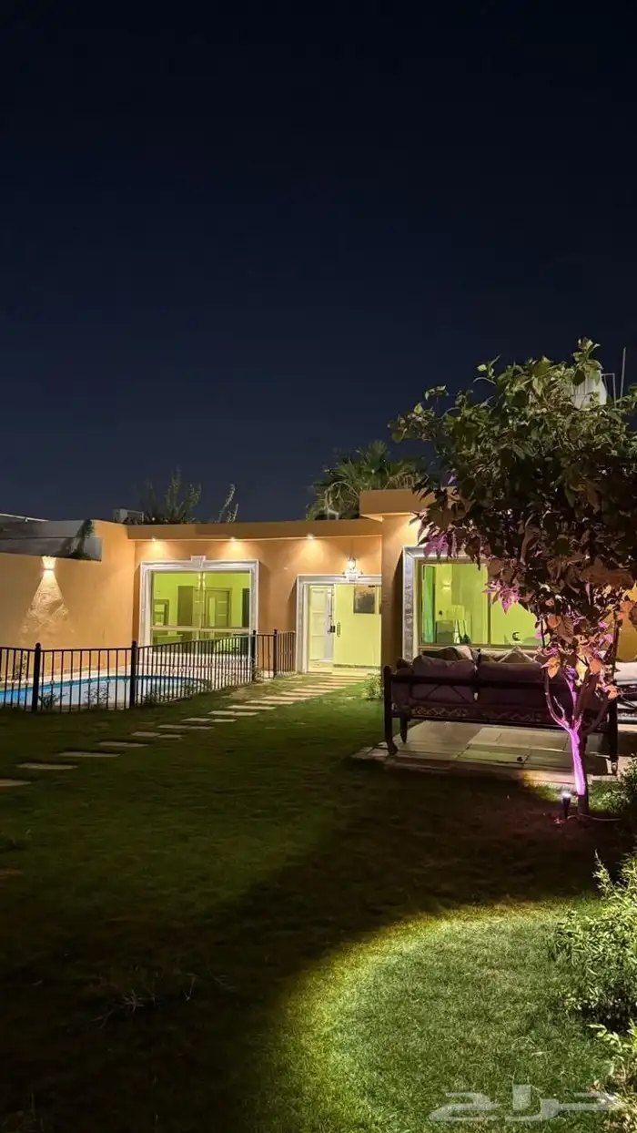 شاليه كنوز الرمال شباب وعوايل مسبحين وألعاب أطفال والعاب ماي 3