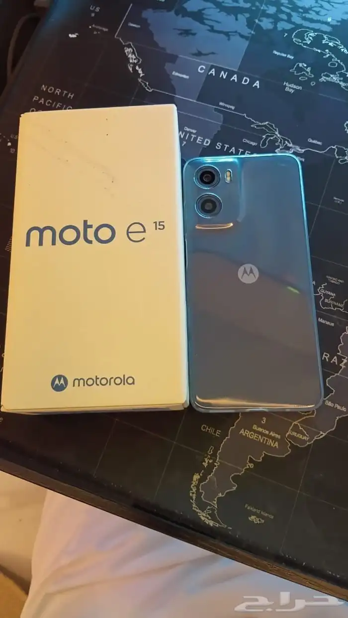 للبيع جوال moto e15 شبه جديد 1