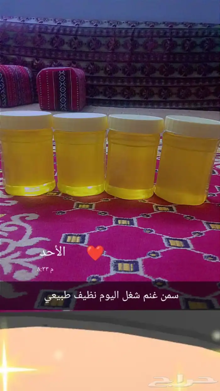 سمن غنم لبيع 0