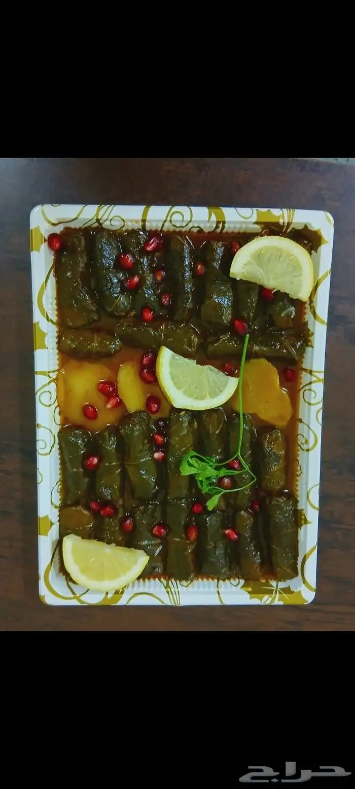 ورق عنب شغل بيت ونظيف. وشغل يومي والطلب قبلها بيوم. 0