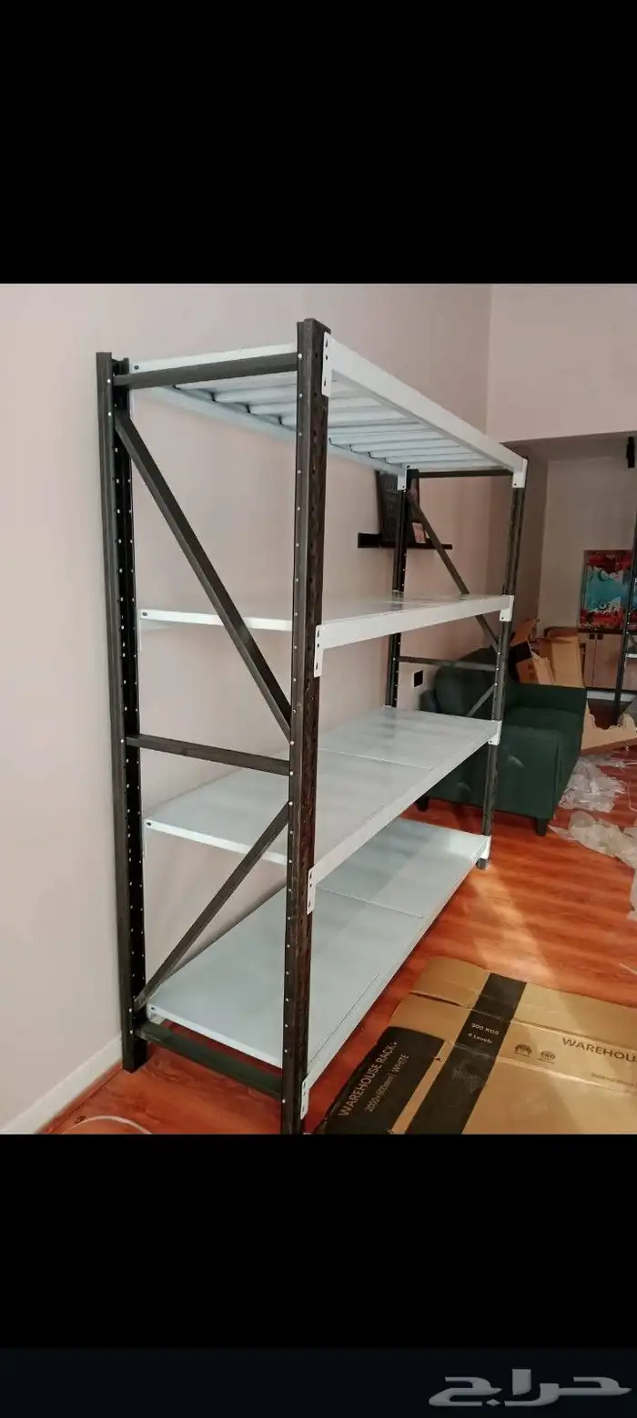 رفوف تخزين رفوف مستودع ارفف رفوف محلات 5