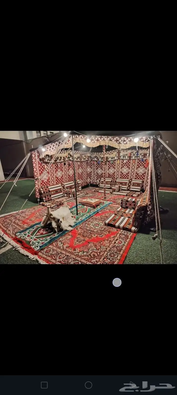 تاجير طاولات كراسي تاجير جلسات شعبيه جلسات مغربيه دفايات خيم 2