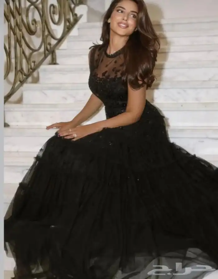 فستان سهره اسود 1