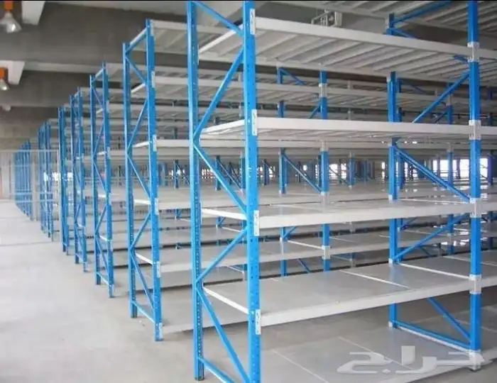 رفوف تخزين مستودعات 0