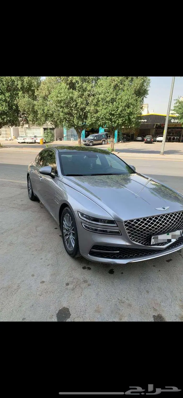 جينسس G80 2022 برستيج ممشى قليل 0