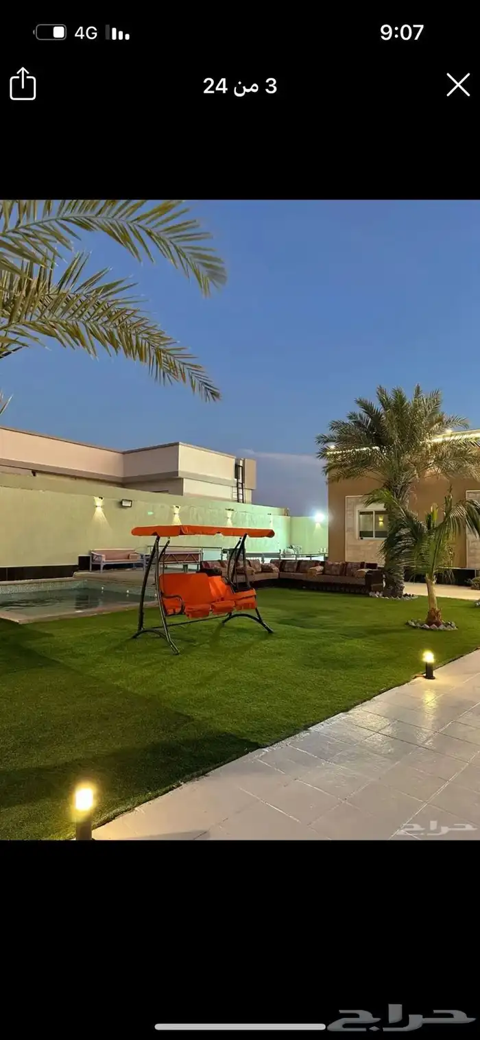 استراحة للبيع بسعر مميز شمال جدة 1