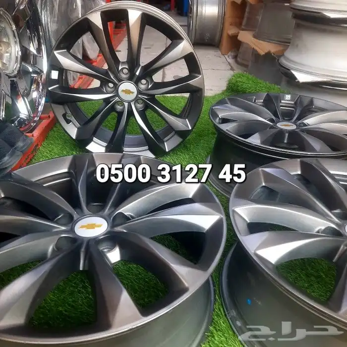 جنوط شيفروليه كابتيفا موديل 2024 مقاس 18 4