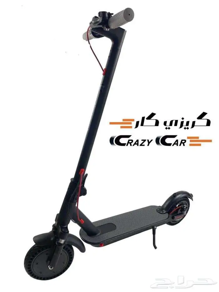 اسكوتر كريزي كار بمساعدين وبطارية اصلي وكاوتش بحالة ممتازة 0
