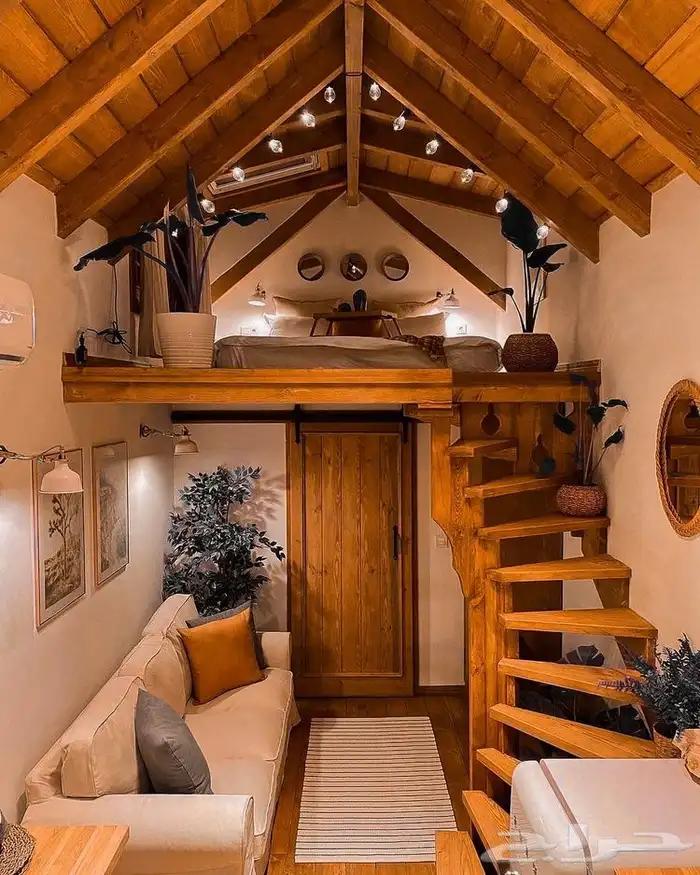 تصميم وتنفيذ غرف واكواخ خشبيه قابله للنقل في العلا 3