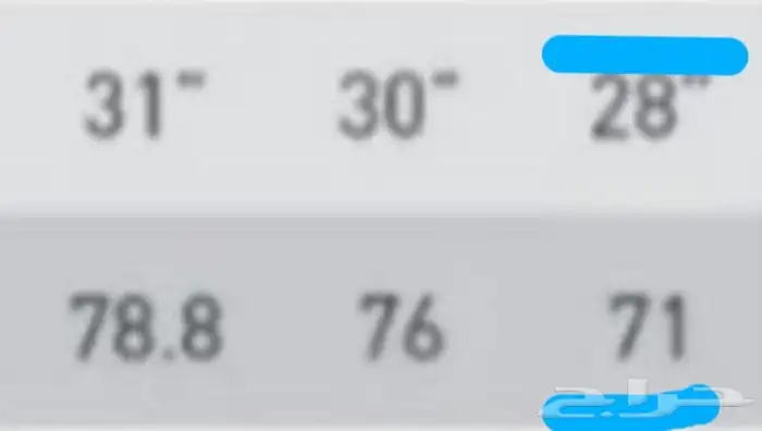 3 بنطلون جينز رجالي أصغر مقاس نظيف جدا 2