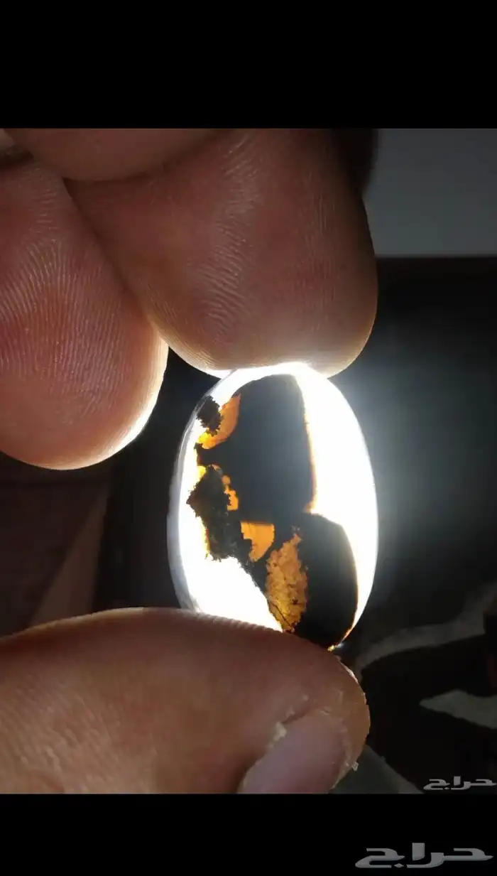 حجر عقيق يماني نادر 0