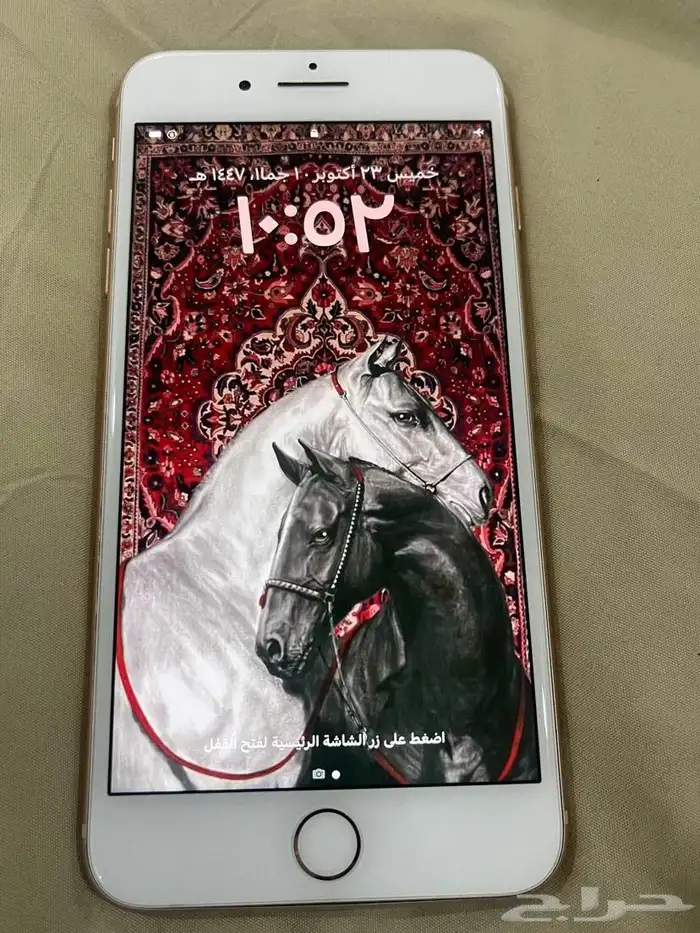 ايفون 8 بلس مستخدم نظيف 256 قيقا 3