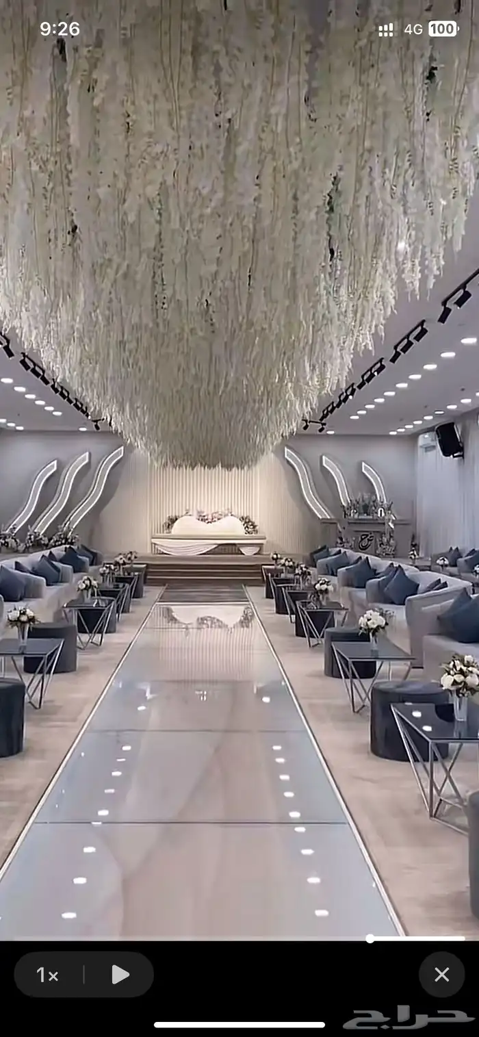 قاعة روز نساء ورجال لاحتفالات متوفر الحجز يوم 27 شهر7 هجري 0