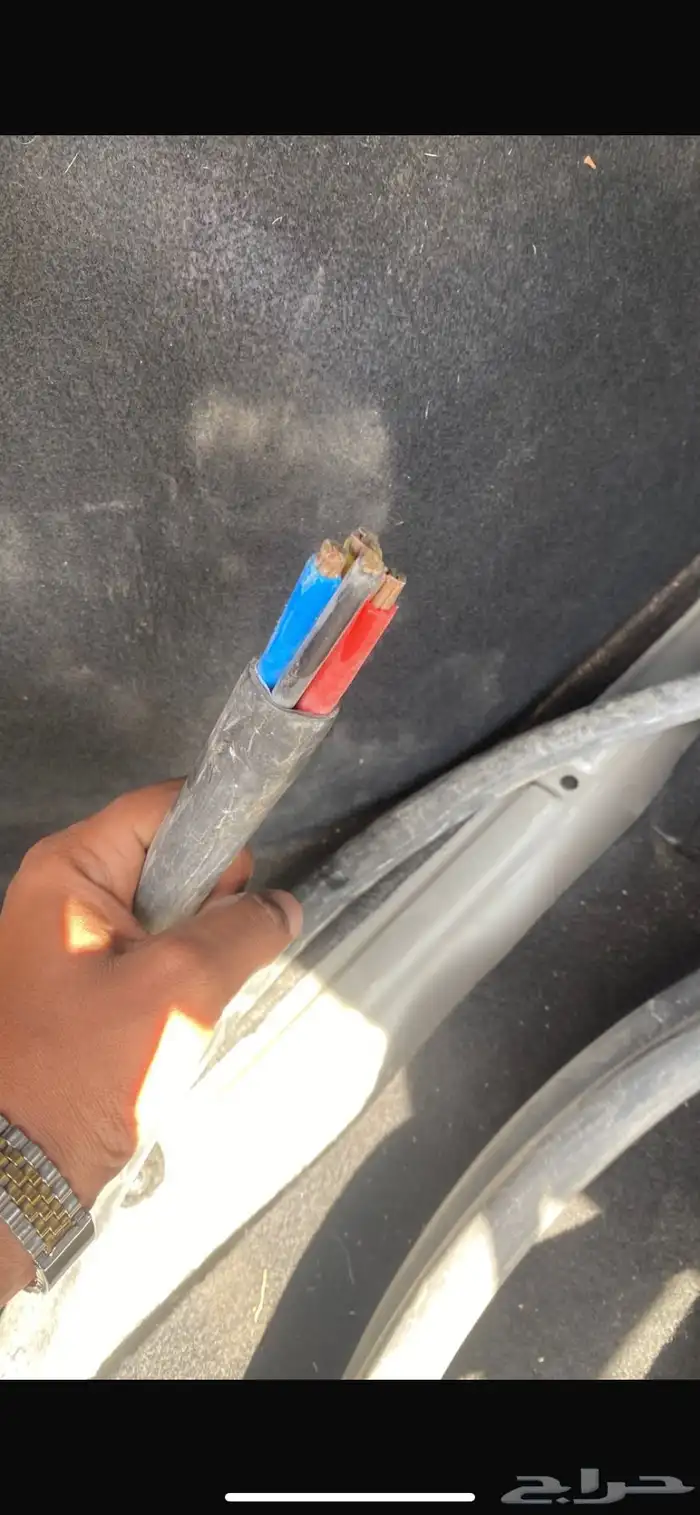 كيبل عداد كهرب عمارة 25 متر جديد 25 مل 1