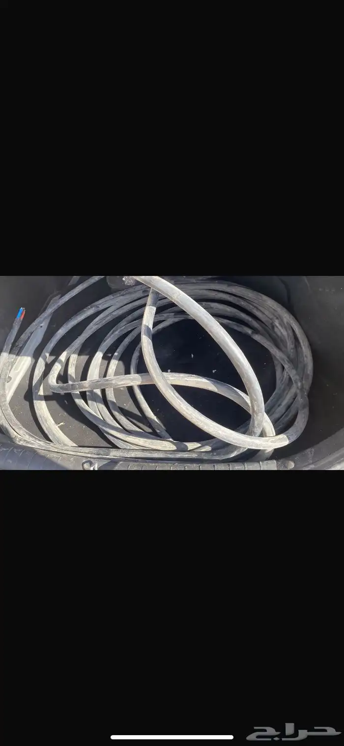 كيبل عداد كهرب عمارة 25 متر جديد 25 مل 0