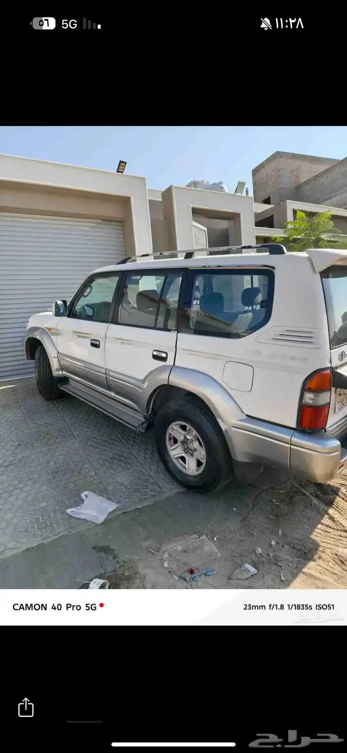 برادو 97 قير اتوماتيك للبدل فقط 3