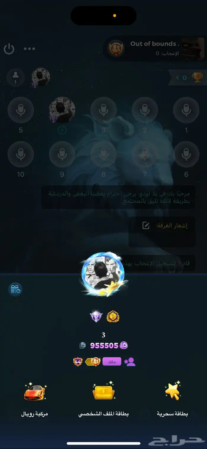 حساب يلا لودو للبيع 0