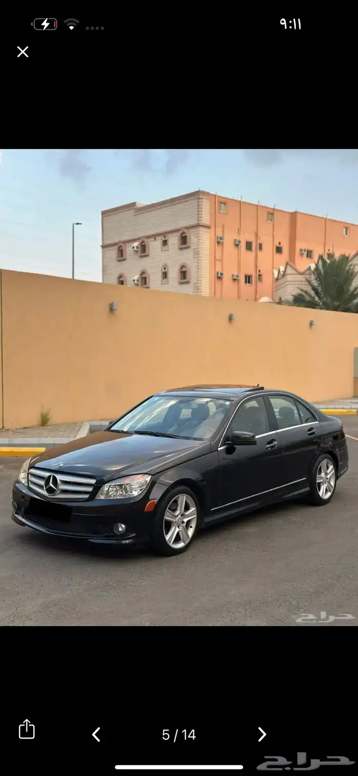 مرسيدس C300 فئه اولي 10