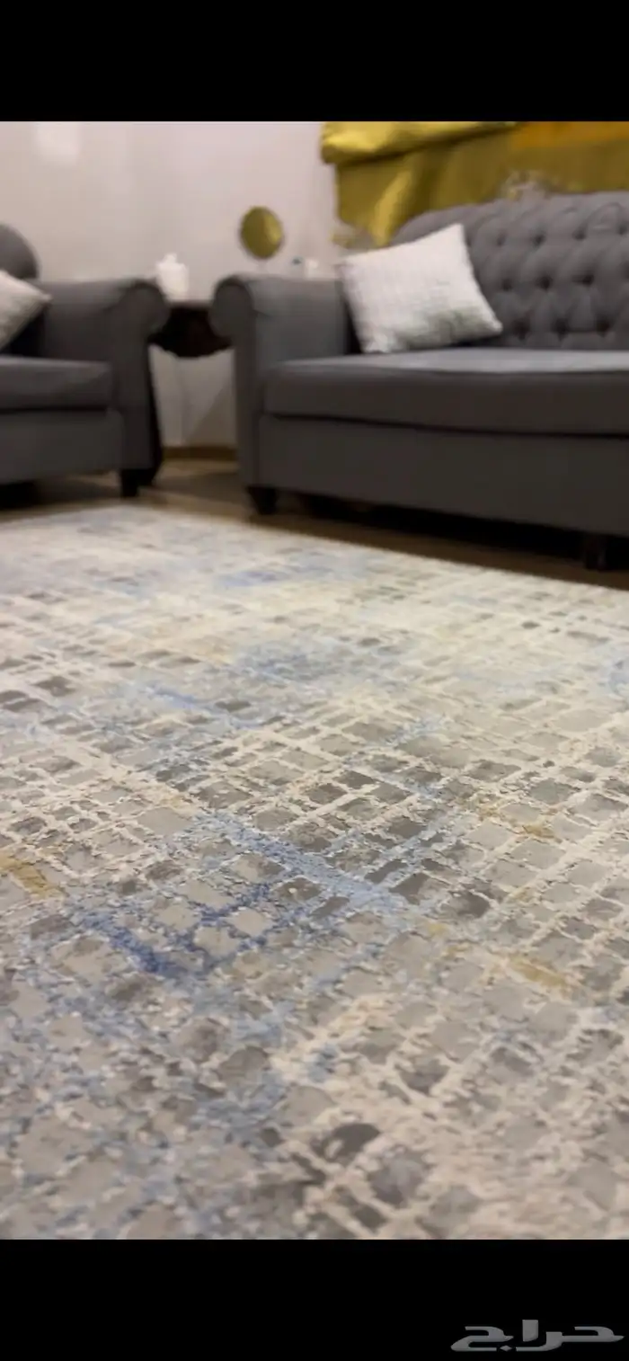 كنب 3 قطع  زوليه بيع مستعجل 1