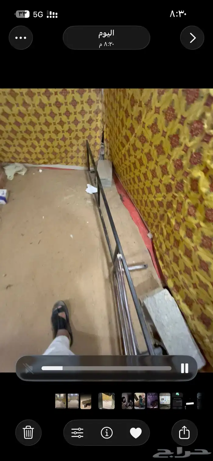 للبيع خيمة 4 ب4 مع تانكي ابيض برا داخلي اصفر مشجر 2