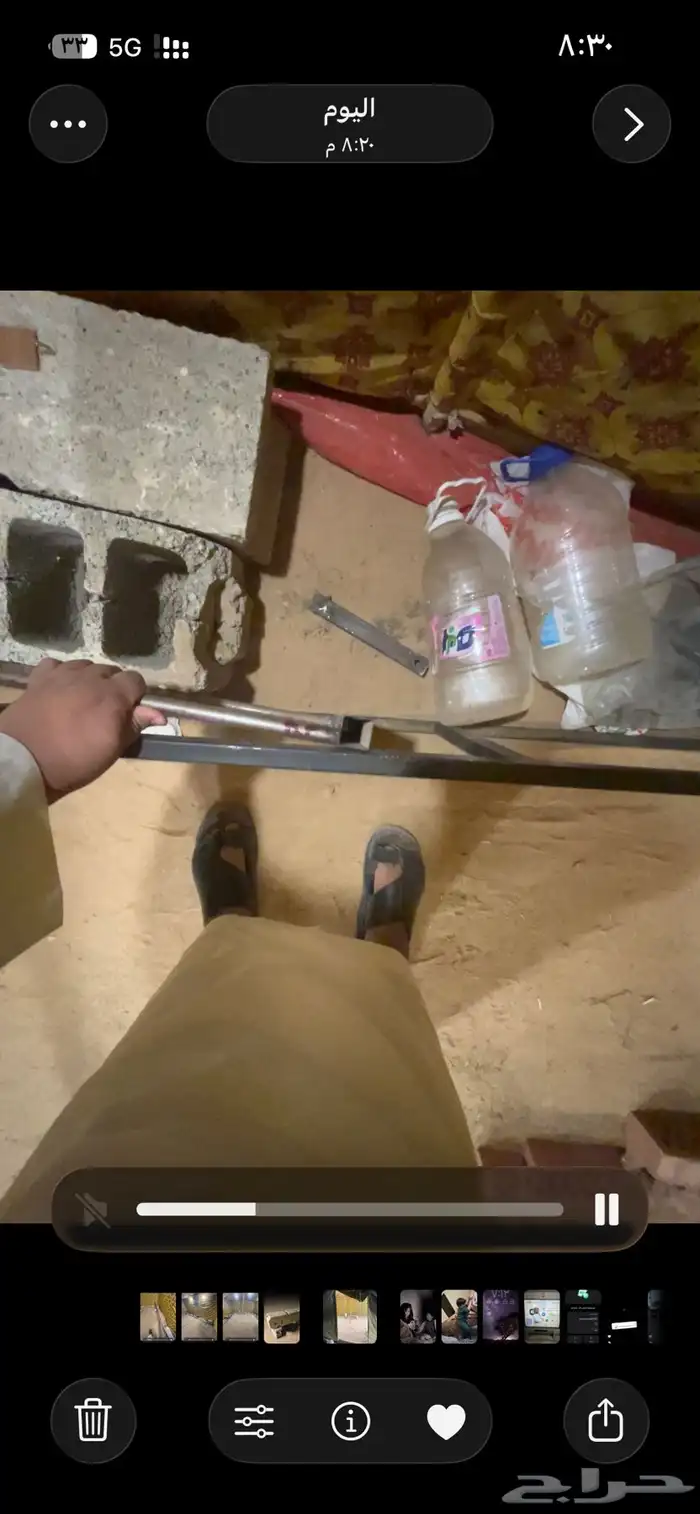 للبيع خيمة 4 ب4 مع تانكي ابيض برا داخلي اصفر مشجر 5