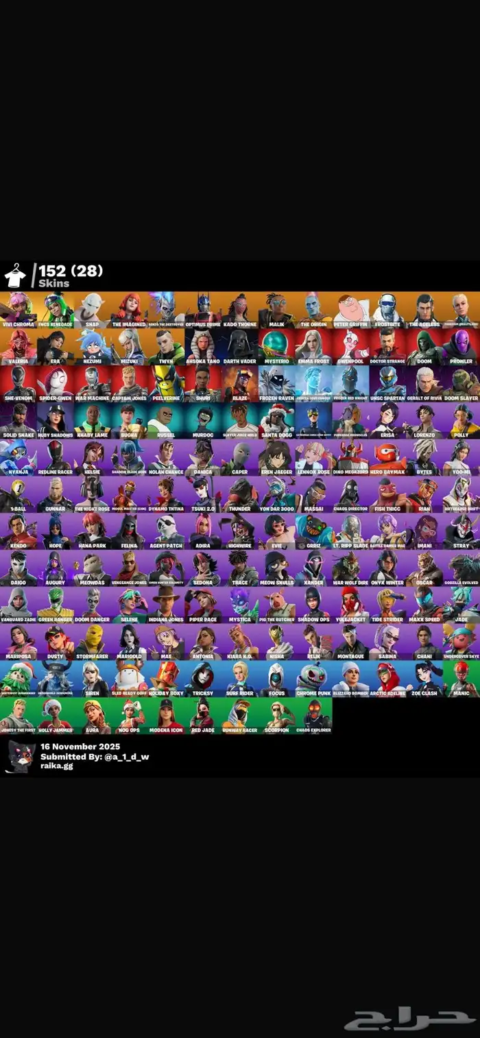 حساب فورت عرق للبيع و البدل 0