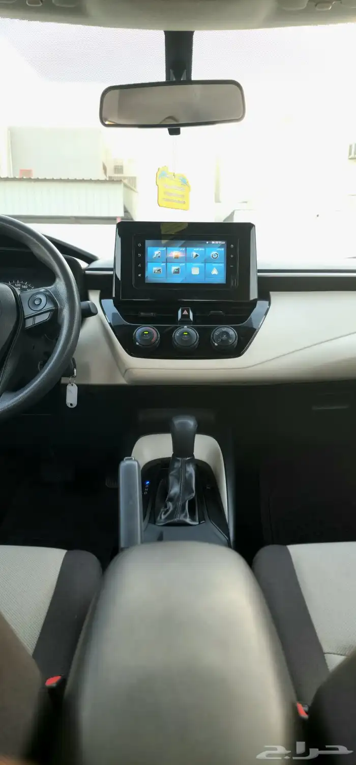 تويوتا كورولا 2023 شاشة كاميرا خلفية مكيف خلفي مثبت سرعة 10