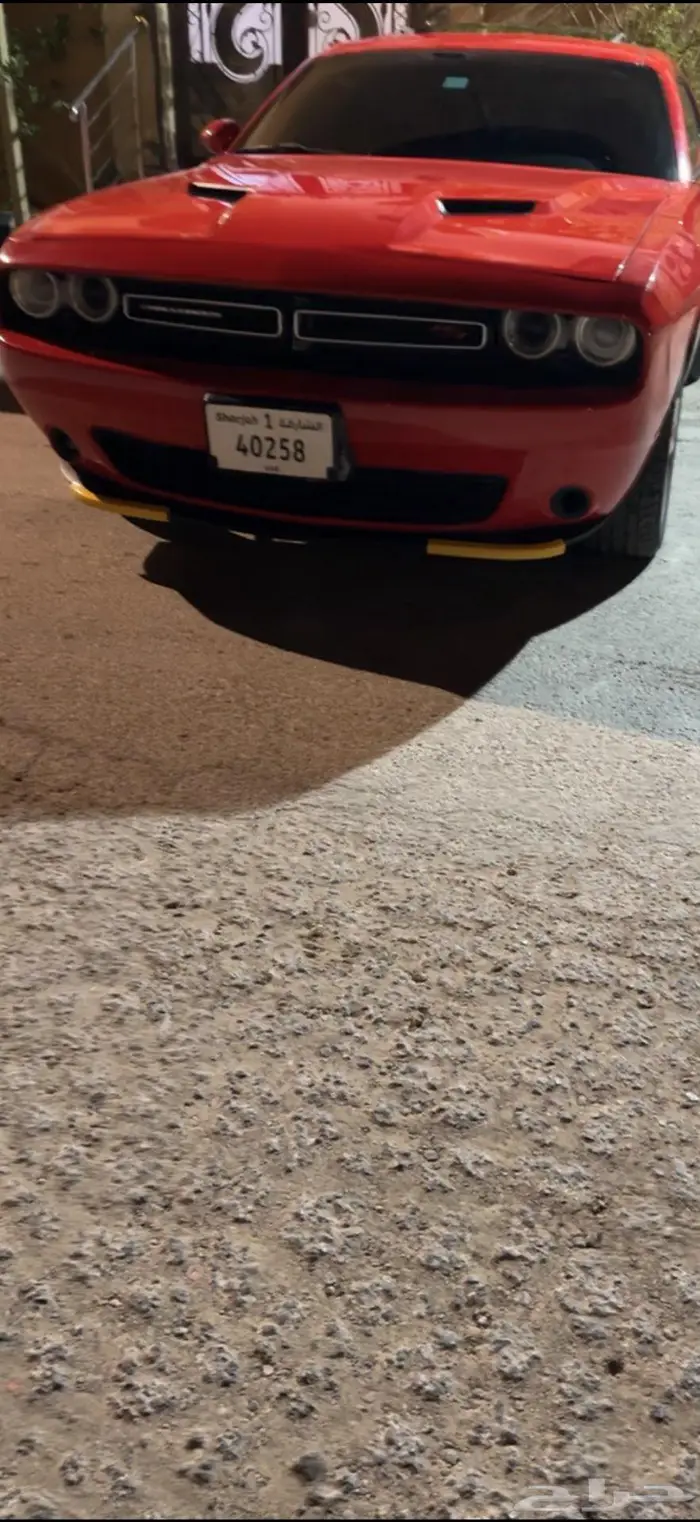 دودج تشالنجر ار تي فل كامل 2016 لوحات الشارقة 1