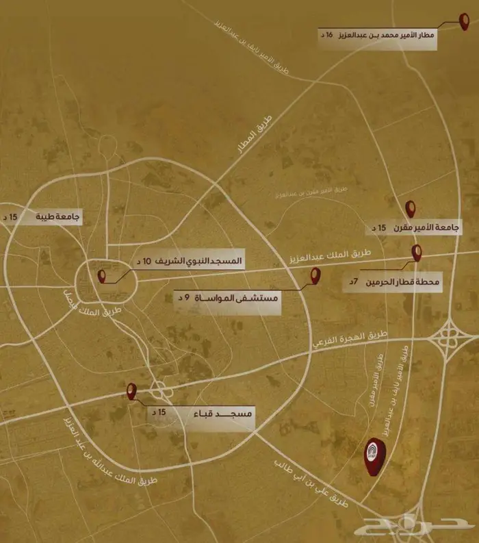 ارض داخل الحد في افضل احياء المدينة 2