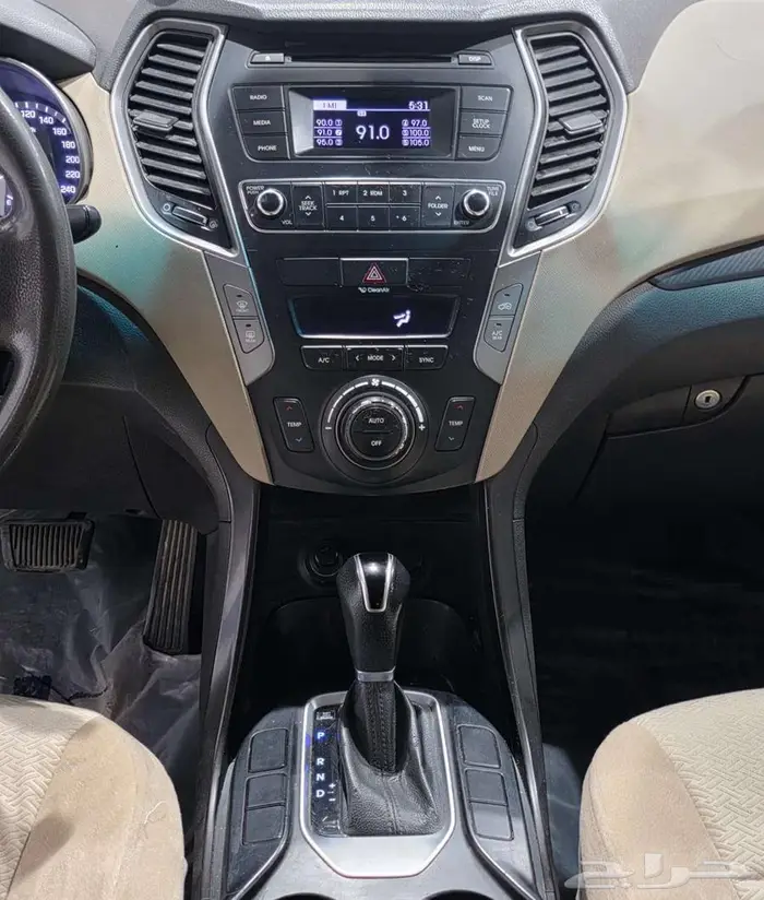 هيونداي سنتافي استاندر v6 سعودي 2016 13