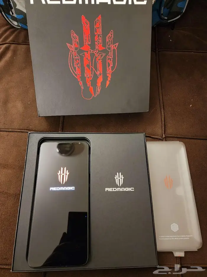 ريد ماجيك 6pro redmagic الجهاز مستخدم بكرتونه 5