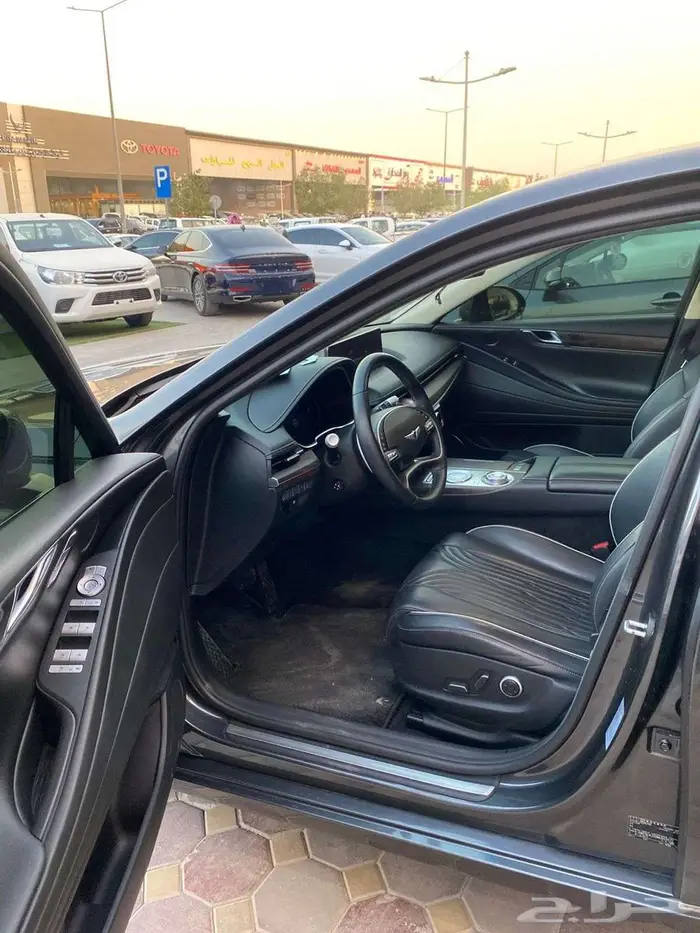 جينيسس مستورد 2021 بنزين 4 كاميرات بروجيكتر رادار 11