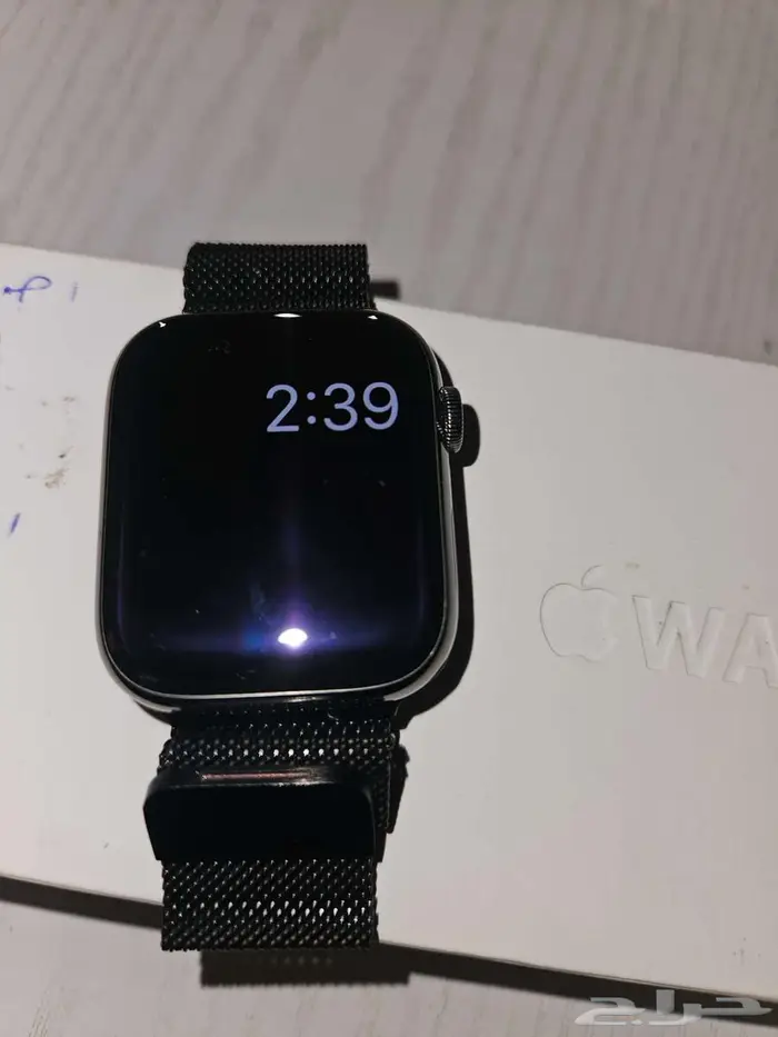 ساعه ابل الحيل التاسع ستيل اسود 0