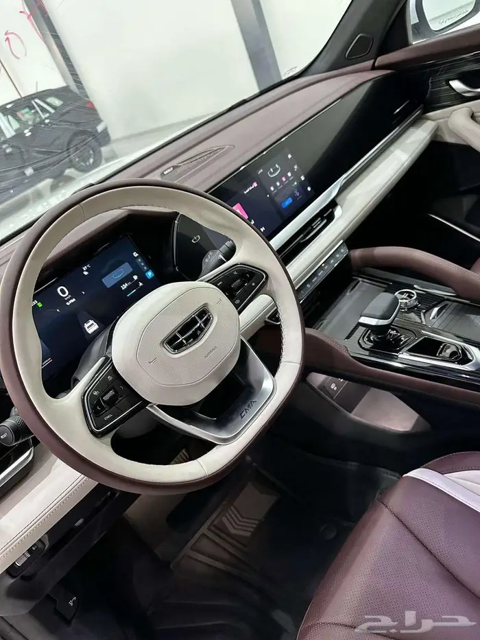 سياره جيلي مونجارو ابيض2024 4