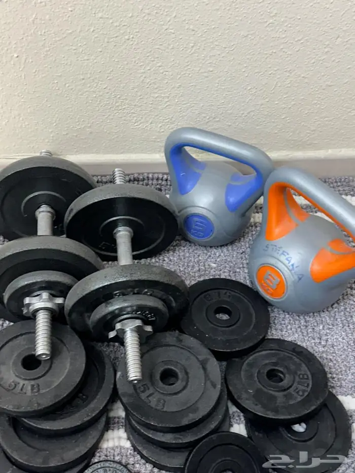 أوزان حديد جيم للتمارين و بنش رياضي 1