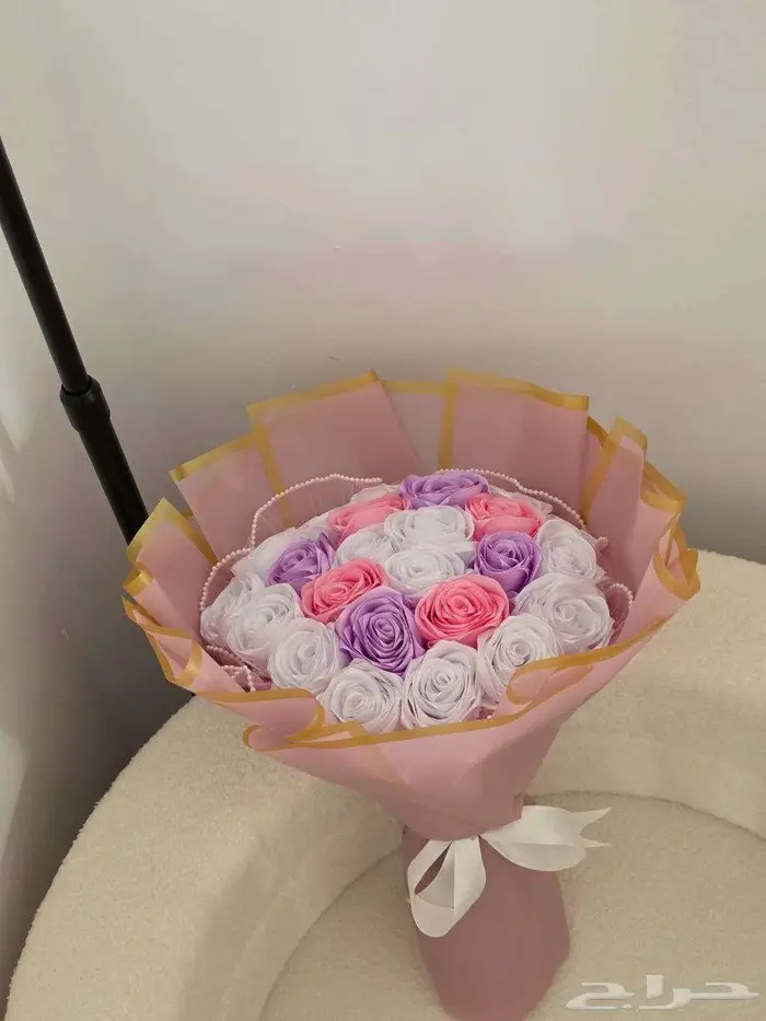 باقات ورد صناعي فاخرة من لمسة ورد 3