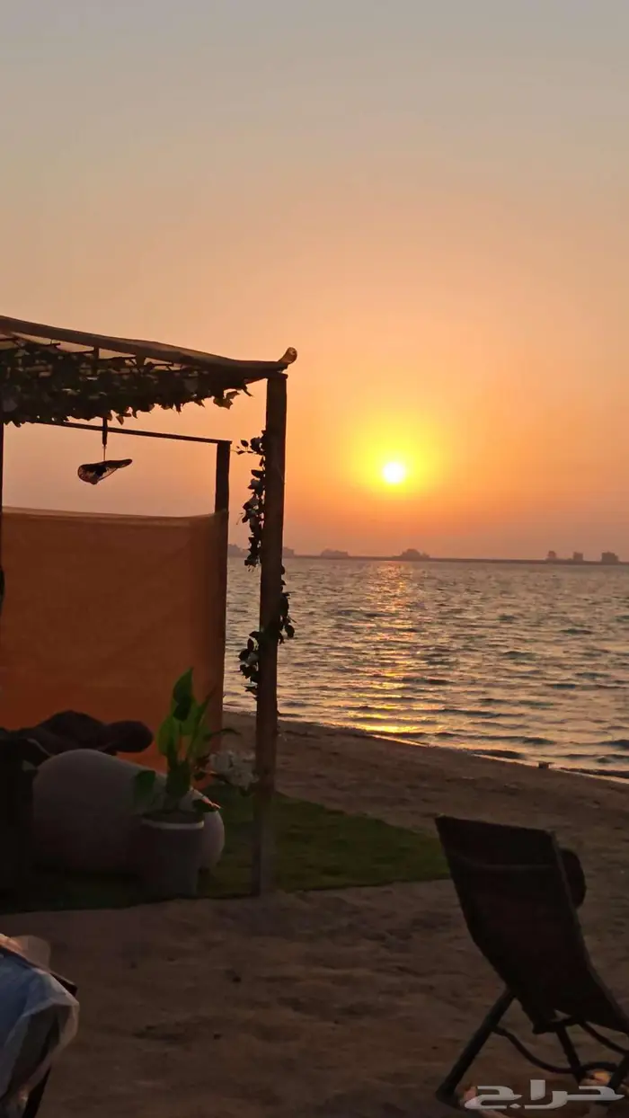 كرفان فندقي فاخر بجلسات خارجية على البحر 1