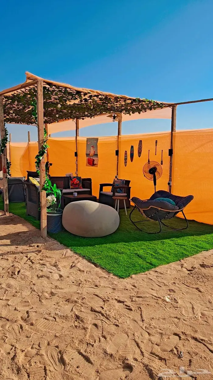 كرفان فندقي فاخر بجلسات خارجية على البحر 13