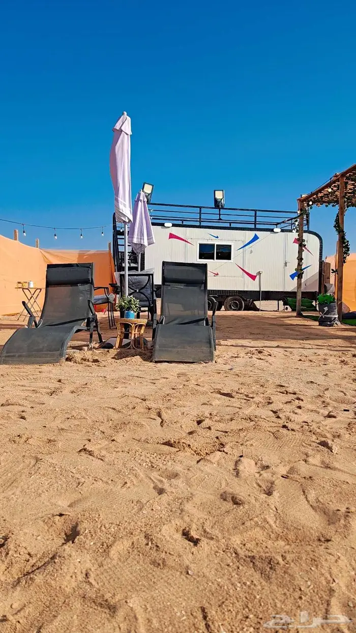 كرفان فندقي فاخر بجلسات خارجية على البحر 7