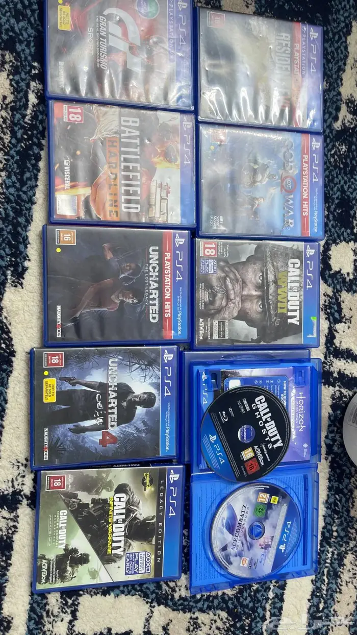 أشرطة وألعاب سوني 4 1