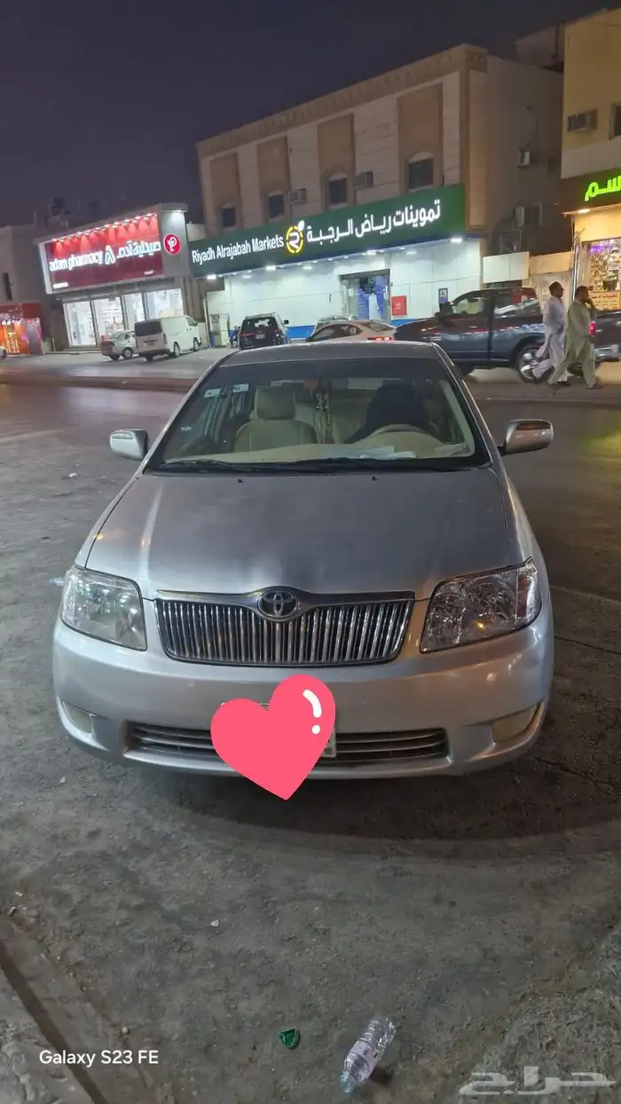 تايوتا كرولا 2006 قير عادي نضيفة شااذة جناح خلفي فحص جديد 0