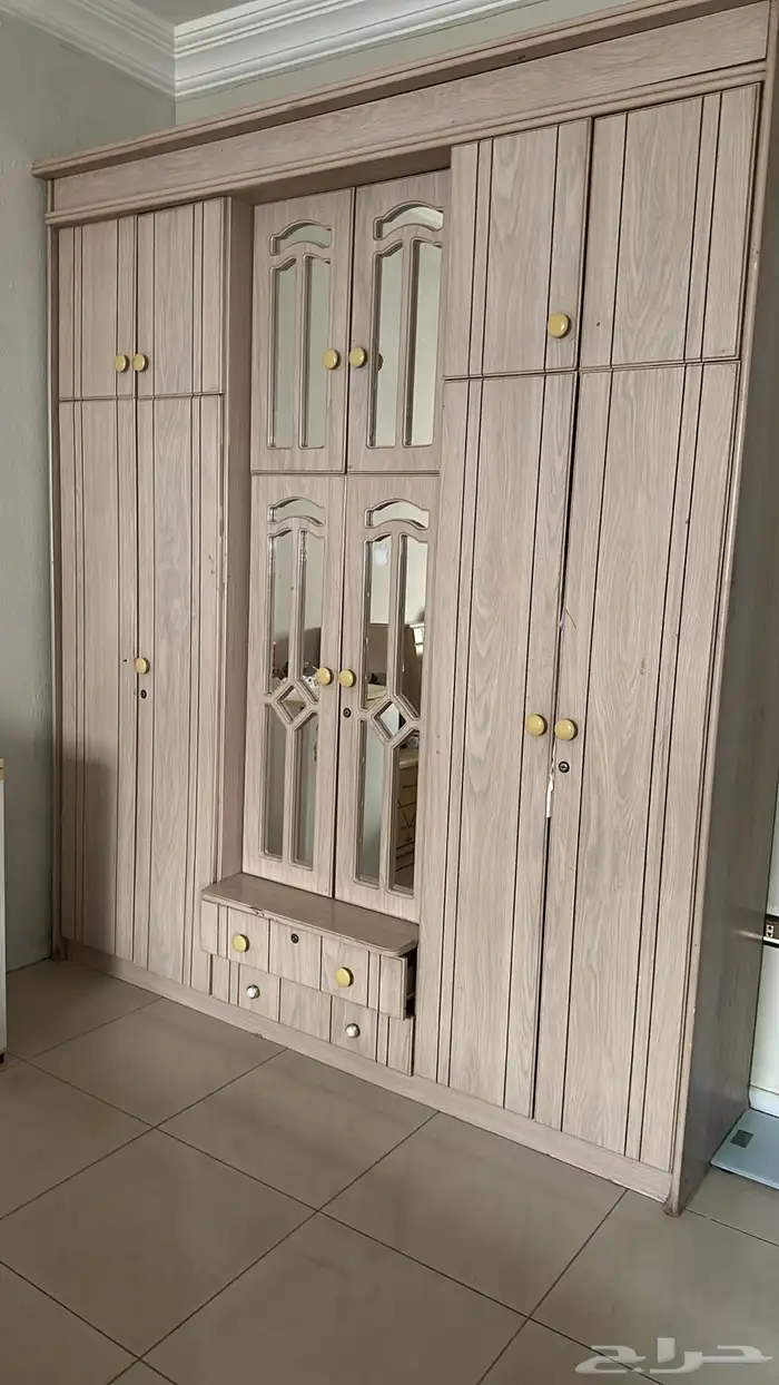 غرفة نوم كاملة مع 2 دولاب 1