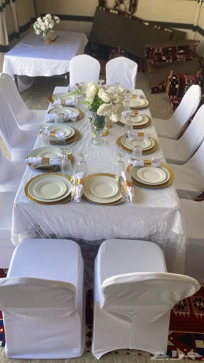 محل حفلات تأجير كراسي طاولات الرياض 0